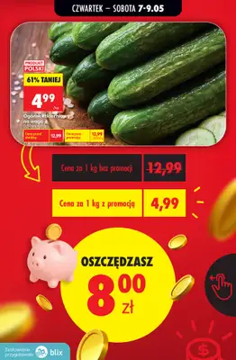 Biedronka - gazetka promocyjna Sprawdź ile oszczędzisz - przeliczamy ceny! od czwartku 07.05 do soboty 09.05 - strona 5