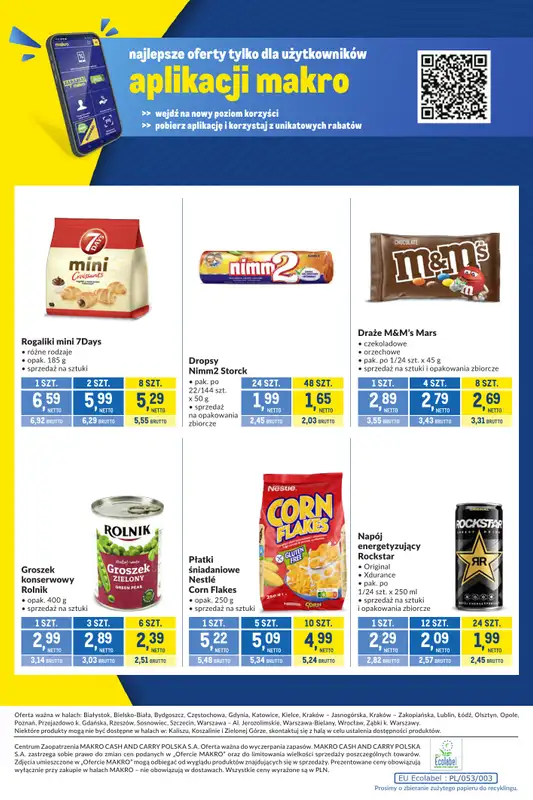 Makro - gazetka promocyjna Kupujesz więcej płacisz mniej od wtorku 12.05 do poniedziałku 08.06 - strona 12