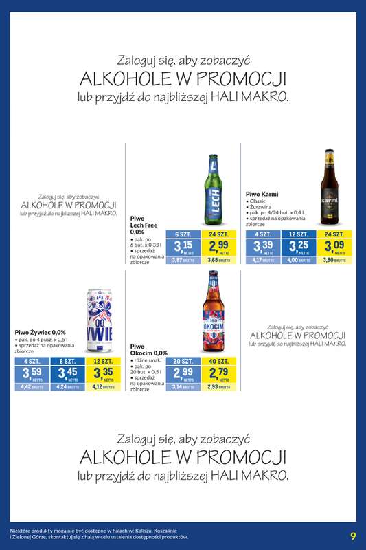 Makro - gazetka promocyjna Kupujesz więcej płacisz mniej od wtorku 12.05 do poniedziałku 08.06 - strona 9