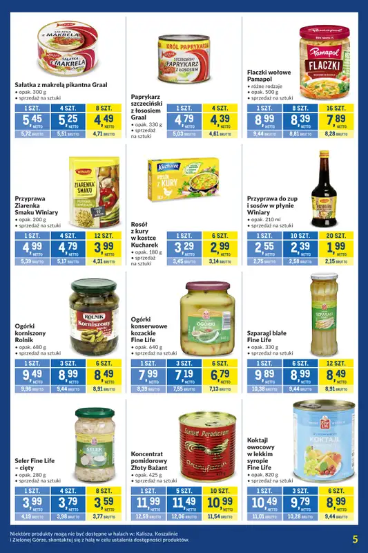 Makro - gazetka promocyjna Kupujesz więcej płacisz mniej od wtorku 12.05 do poniedziałku 08.06 - strona 5