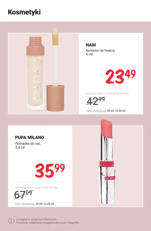Rossmann - gazetka promocyjna MEGA PROMOCJE od czwartku 07.05 do środy 13.05 - strona 3