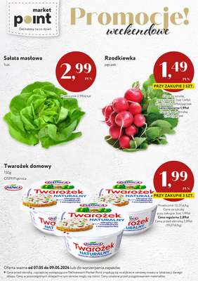 Market Point - gazetka promocyjna Promocje weekendowe od czwartku 07.05 do soboty 09.05