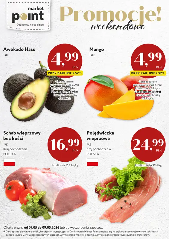 Market Point - gazetka promocyjna Promocje weekendowe od czwartku 07.05 do soboty 09.05 - strona 5