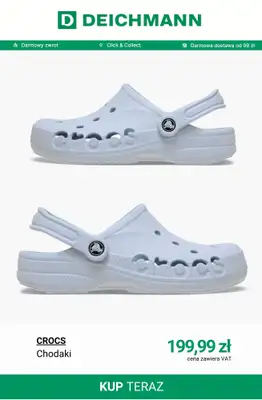 Deichmann - gazetka promocyjna Crocs damskie od czwartku 07.05  - strona 5