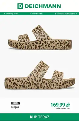 Deichmann - gazetka promocyjna Crocs damskie od czwartku 07.05  - strona 11