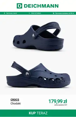 Deichmann - gazetka promocyjna Crocs damskie od czwartku 07.05  - strona 3