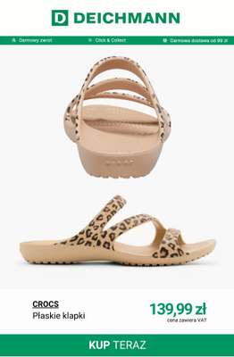 CROCS Płaskie klapki