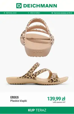 Deichmann - gazetka promocyjna Crocs damskie od czwartku 07.05  - strona 7