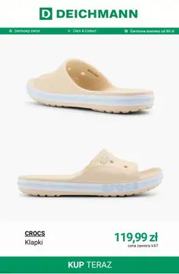 Deichmann - gazetka promocyjna Crocs damskie od czwartku 07.05  - strona 14