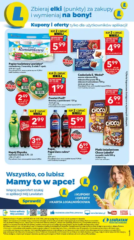 LEWIATAN - gazetka promocyjna Mamy TO w Lewiatanie – Suwałki od czwartku 07.05 do środy 13.05 - strona 8