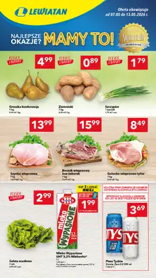 LEWIATAN - gazetka promocyjna Mamy TO w Lewiatanie – Suwałki od czwartku 07.05 do środy 13.05