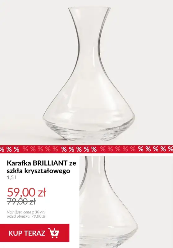 Homla - gazetka promocyjna Do -50% na produkty do jadalni od czwartku 07.05  - strona 12
