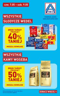 Aldi - gazetka promocyjna Weekend super cen w Aldi! od czwartku 07.05 do soboty 09.05