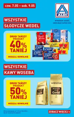 Aldi - gazetka promocyjna Weekend super cen w Aldi! od czwartku 07.05 do soboty 09.05