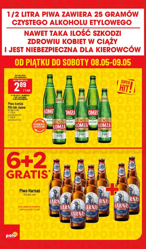 POLOmarket - gazetka promocyjna Super hity na weekend od piątku 08.05 do soboty 09.05 - strona 8