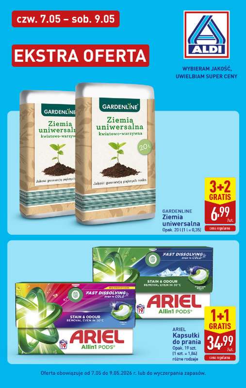 Aldi - gazetka promocyjna Weekend super cen w Aldi! od czwartku 07.05 do soboty 09.05 - strona 5