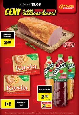 Gram Market - gazetka promocyjna Cały tydzień niskie ceny od piątku 08.05 do środy 13.05 - strona 3