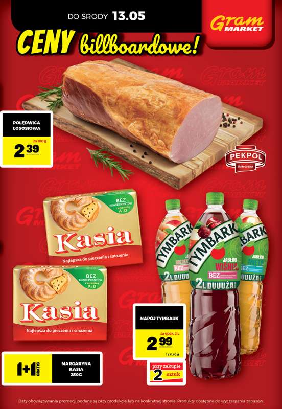 Gram Market - gazetka promocyjna Cały tydzień niskie ceny od piątku 08.05 do środy 13.05 - strona 3