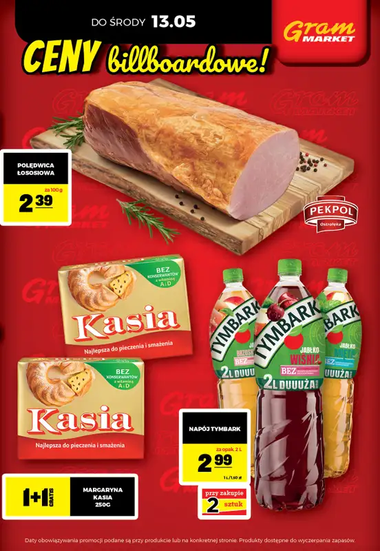 Gram Market - gazetka promocyjna Cały tydzień niskie ceny od piątku 08.05 do środy 13.05 - strona 3
