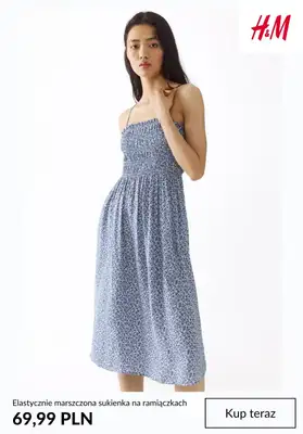 H&M - gazetka promocyjna Sukienki od 69,99 PLN od czwartku 07.05  - strona 5