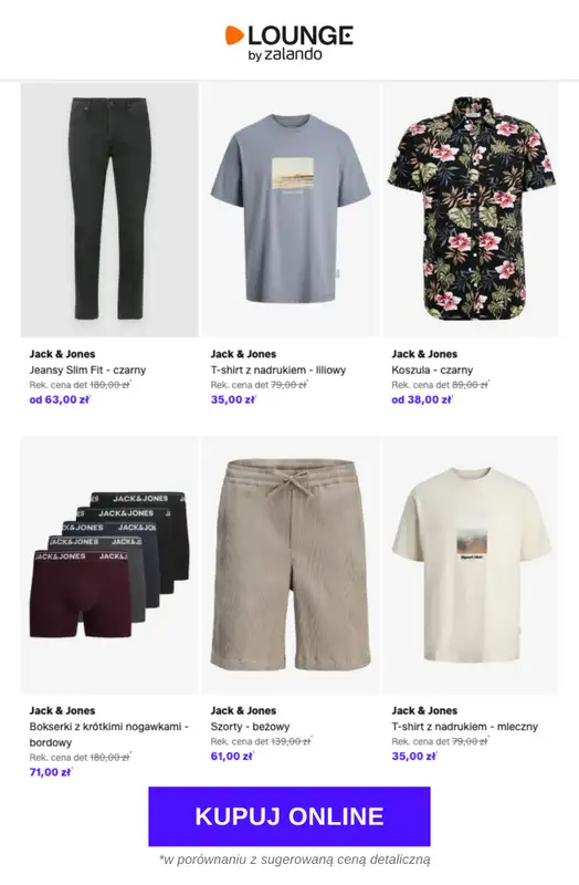 Lounge by Zalando - gazetka promocyjna Do -76% Jack & Jones   - strona 2