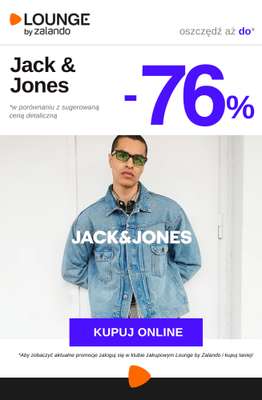 Lounge by Zalando - gazetka promocyjna Do -76% Jack & Jones od czwartku 07.05 do niedzieli 10.05