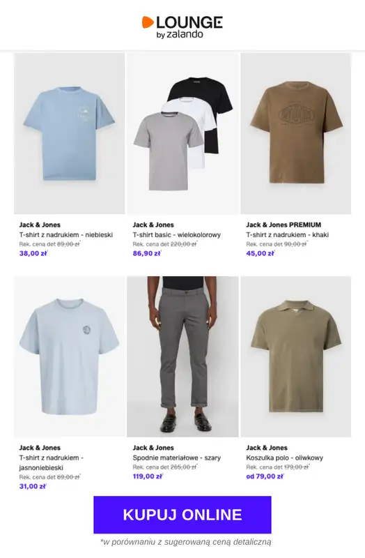 Lounge by Zalando - gazetka promocyjna Do -76% Jack & Jones od czwartku 07.05 do niedzieli 10.05 - strona 9
