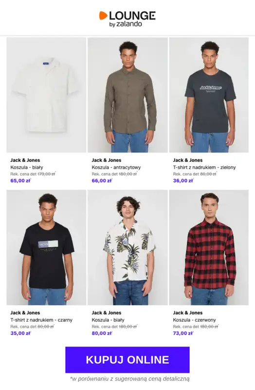 Lounge by Zalando - gazetka promocyjna Do -76% Jack & Jones od czwartku 07.05 do niedzieli 10.05 - strona 10