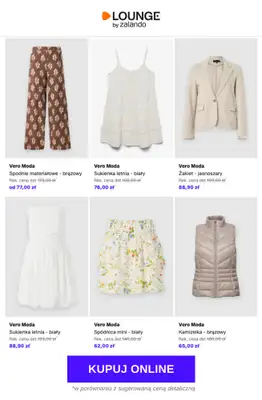 Lounge by Zalando - gazetka promocyjna Do -74% Vero Moda od czwartku 07.05 do niedzieli 10.05 - strona 9