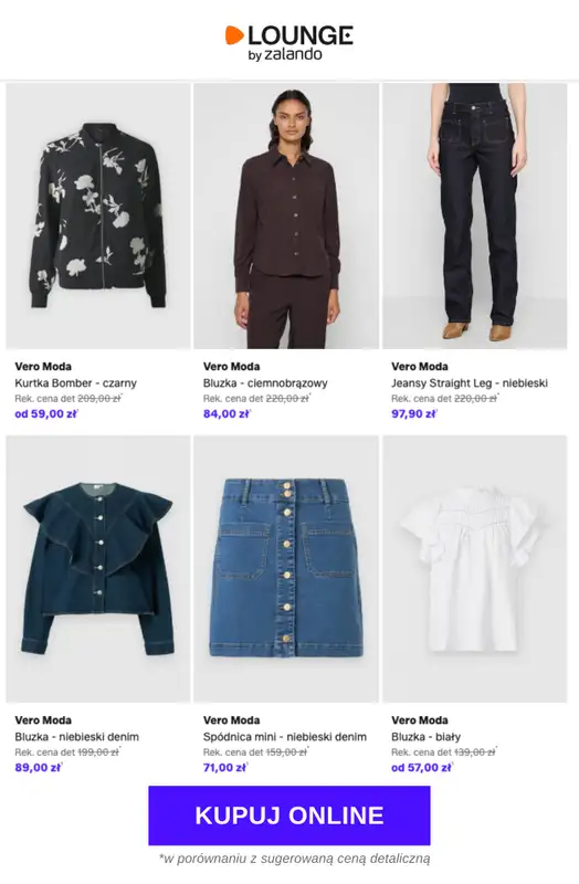 Lounge by Zalando - gazetka promocyjna Do -74% Vero Moda od czwartku 07.05 do niedzieli 10.05 - strona 7