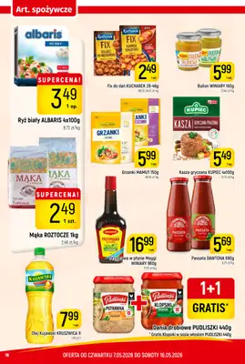 Delikatesy Piotruś Pan - gazetka promocyjna Gazetka od czwartku 07.05 do soboty 16.05 - strona 16