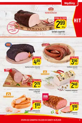 Delikatesy Piotruś Pan - gazetka promocyjna Gazetka od czwartku 07.05 do soboty 16.05 - strona 5