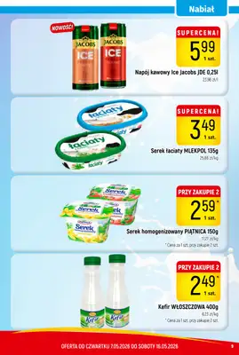 Delikatesy Piotruś Pan - gazetka promocyjna Gazetka od czwartku 07.05 do soboty 16.05 - strona 9