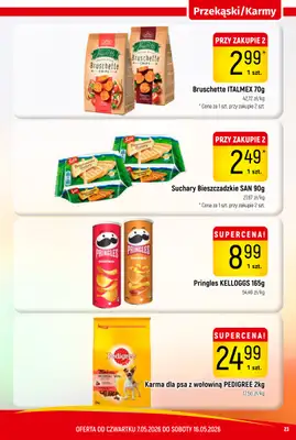 Delikatesy Piotruś Pan - gazetka promocyjna Gazetka od czwartku 07.05 do soboty 16.05 - strona 23