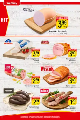 Delikatesy Piotruś Pan - gazetka promocyjna Gazetka od czwartku 07.05 do soboty 16.05 - strona 6