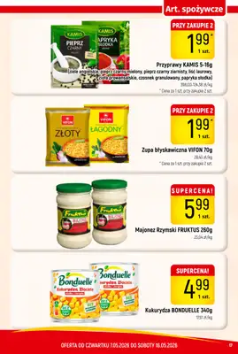 Delikatesy Piotruś Pan - gazetka promocyjna Gazetka od czwartku 07.05 do soboty 16.05 - strona 17