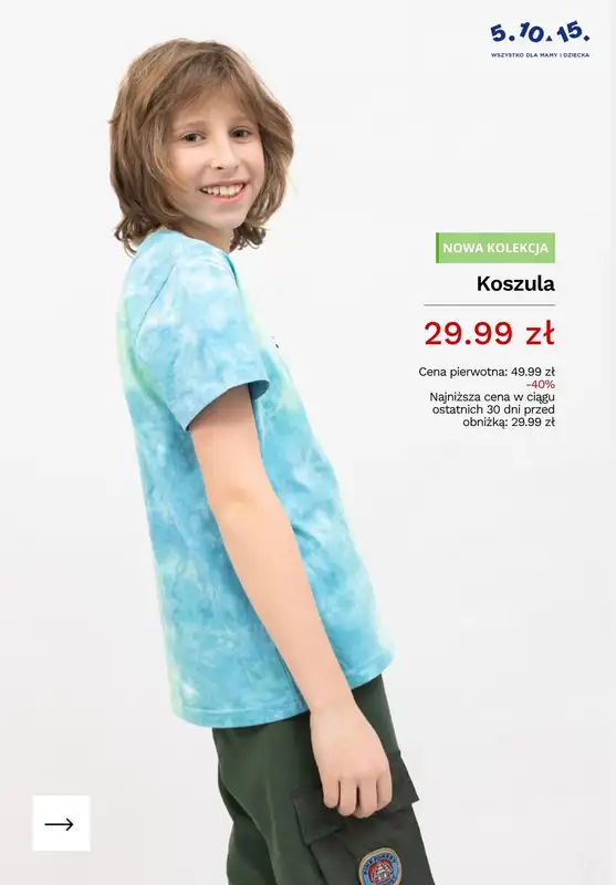 5.10.15 - gazetka promocyjna Wyprzedaż do -50% od czwartku 07.05  - strona 8
