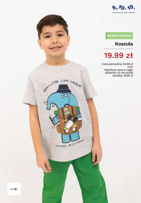 5.10.15 - gazetka promocyjna Wyprzedaż do -50% od czwartku 07.05  - strona 10