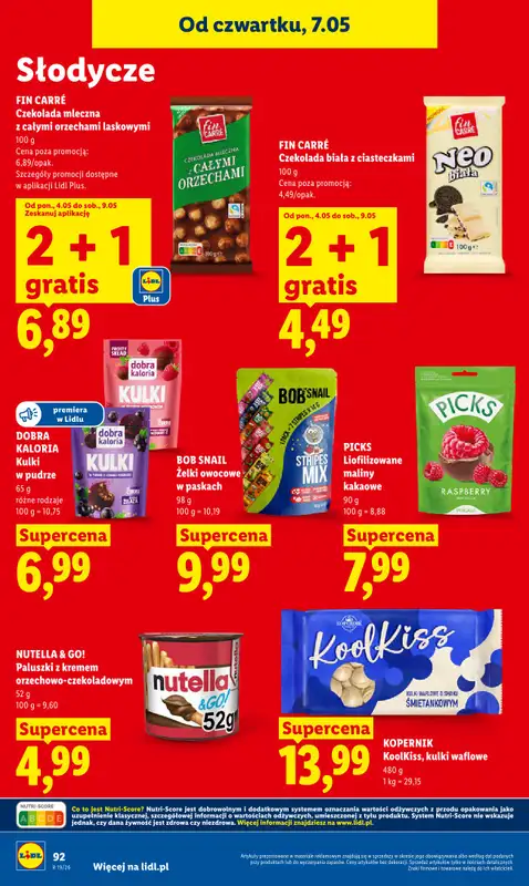 Lidl - gazetka promocyjna Oferta od czwartku od czwartku 07.05 do soboty 09.05 - strona 96