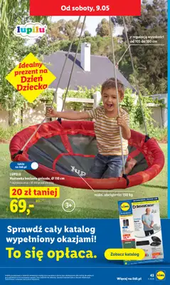Lidl - gazetka promocyjna Oferta od czwartku od czwartku 07.05 do soboty 09.05 - strona 41