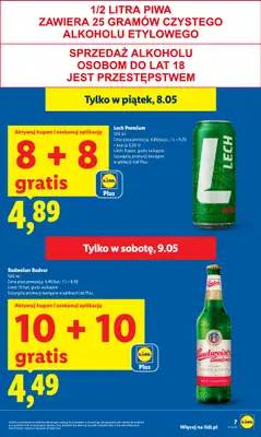 Lidl - gazetka promocyjna Oferta od czwartku od czwartku 07.05 do soboty 09.05 - strona 7