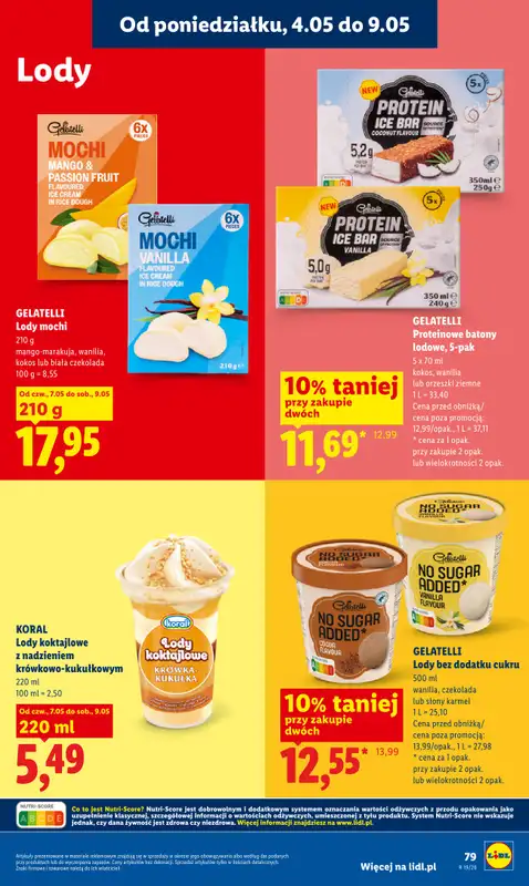 Lidl - gazetka promocyjna Oferta od czwartku od czwartku 07.05 do soboty 09.05 - strona 79