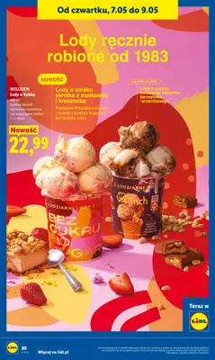 Lidl - gazetka promocyjna Oferta od czwartku od czwartku 07.05 do soboty 09.05 - strona 80