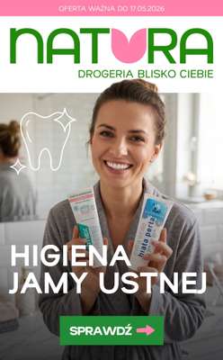 Drogerie Natura - gazetka promocyjna Higiena jamy ustnej - super okazje! od czwartku 07.05 do niedzieli 17.05