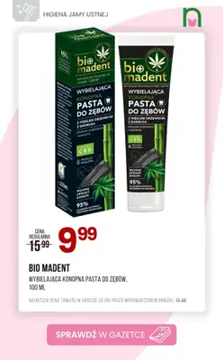 Drogerie Natura - gazetka promocyjna Higiena jamy ustnej - super okazje! od czwartku 07.05 do niedzieli 17.05 - strona 5