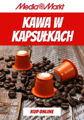 Media Markt - gazetka promocyjna Kawa w kapsułkach w super cenach! od czwartku 07.05 do niedzieli 17.05
