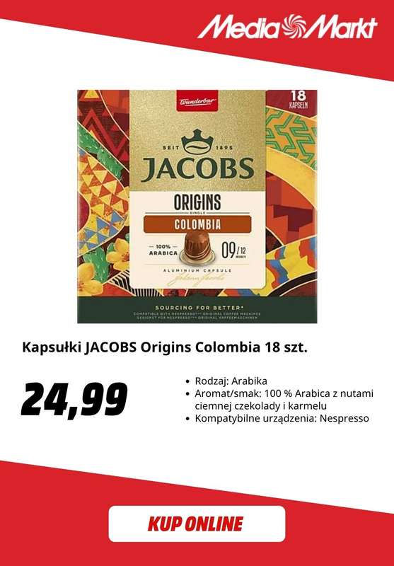 Media Markt - gazetka promocyjna Kawa w kapsułkach w super cenach! od czwartku 07.05 do niedzieli 17.05 - strona 4