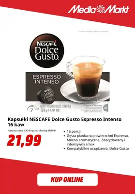 Media Markt - gazetka promocyjna Kawa w kapsułkach w super cenach! od czwartku 07.05 do niedzieli 17.05 - strona 6