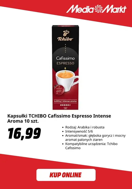 Media Markt - gazetka promocyjna Kawa w kapsułkach w super cenach! od czwartku 07.05 do niedzieli 17.05 - strona 7