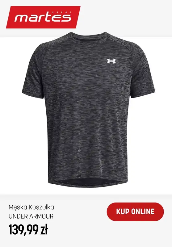 Martes Sport - gazetka promocyjna -20% na dwa produkty marki Under Armour od czwartku 07.05 do wtorku 12.05 - strona 7